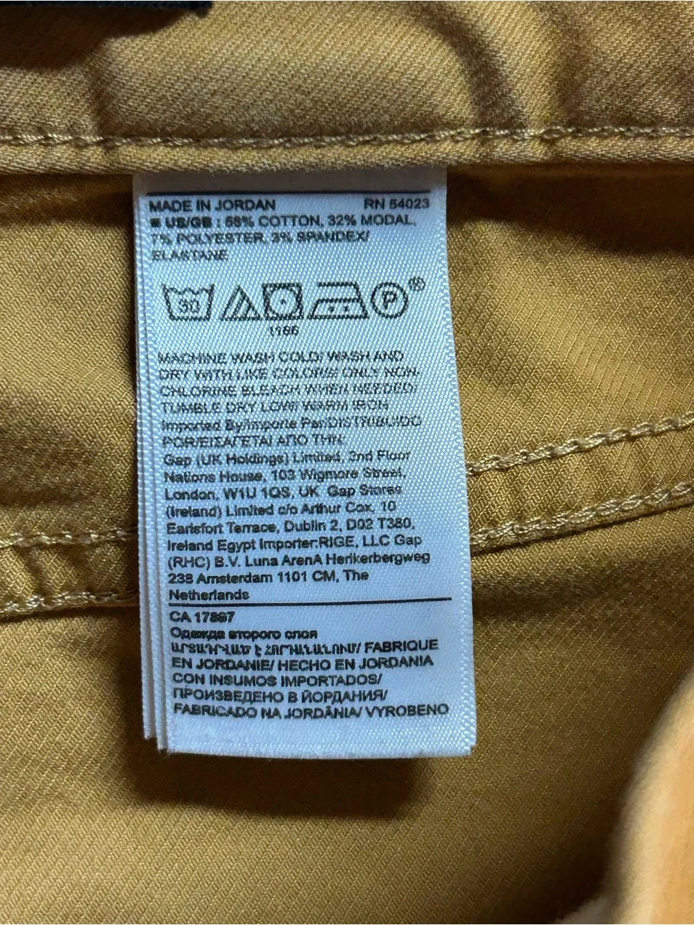 Banana Republic Men’s Travelers Pants Mustard Yellow Travel Business  35x32